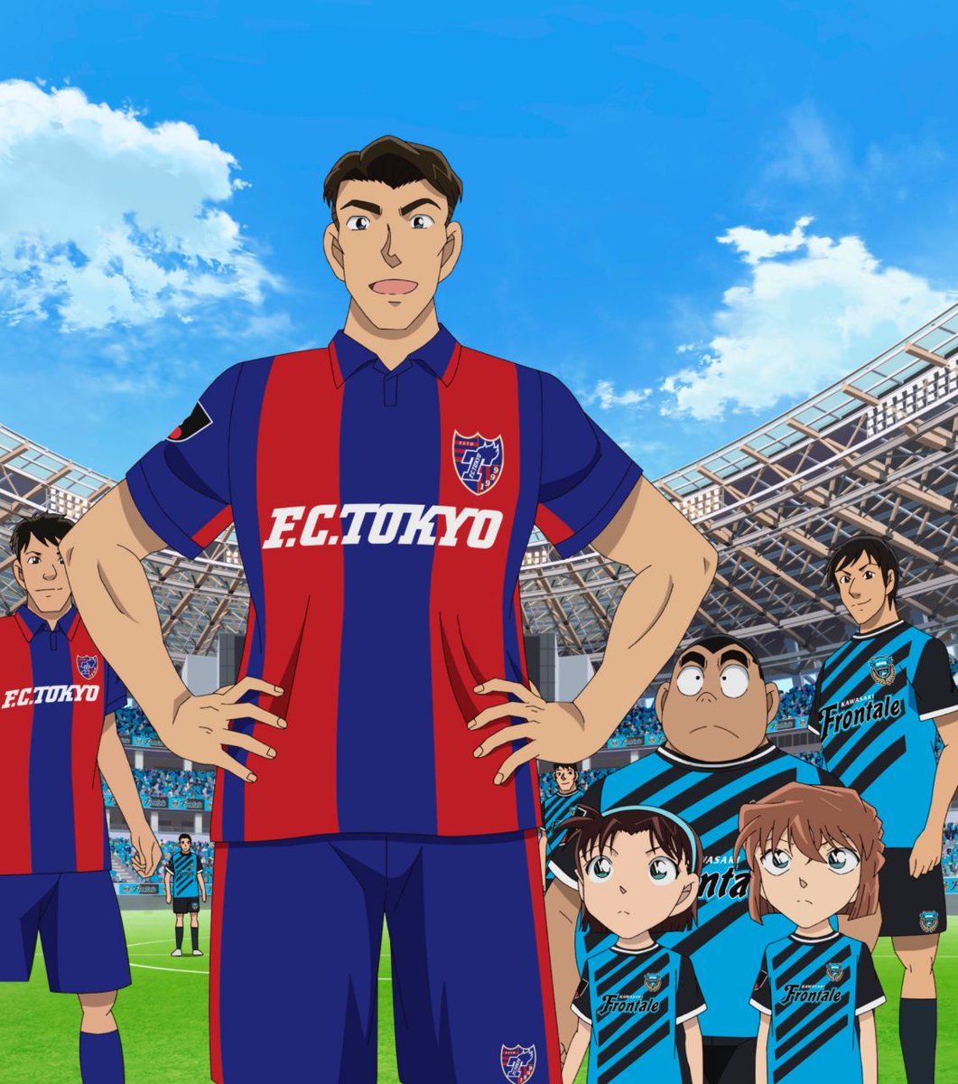 black_tea_tls's tweet photo. J League celebrates their 30th anniversary as they collaborate with Detective Conan anime, episode to air on 13th May

#detectiveconanmanga #detectiveconan #detectiveconananime #detectiveboys #jleague #anniversary #conanedogawa #kudoshinichi #haibara #hattoriheiji #kaitokid https://t.co/WPVAbwoM4K