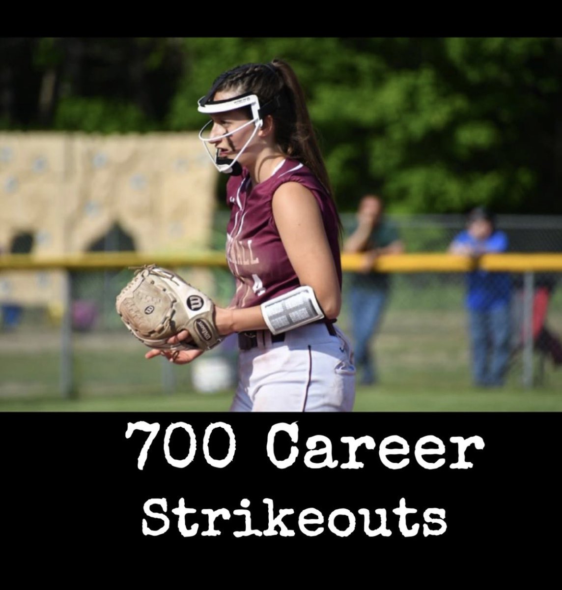 MadiosnG's tweet photo. After last nights win against Warrensburg I earned my 700th career strikeout!!
@CastletonSB
@OA_Outreach
@rjmgould https://t.co/0luicVWFRZ