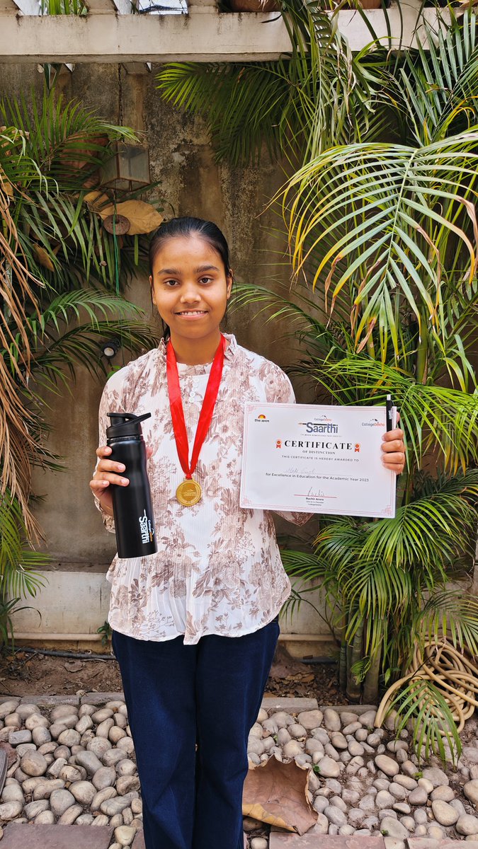 Sidashofficio's tweet photo. We are proud and happy to share, Mahi Singh The Art of Living Volunteer scored 91.4% in her board exams of session 2022-2023. Mahi is awarded for her spectacular academic performance in boards. We congratulate Mahi for her achievement👏
Best wishes for her future endeavours❤️ https://t.co/LMcFYpIMSW