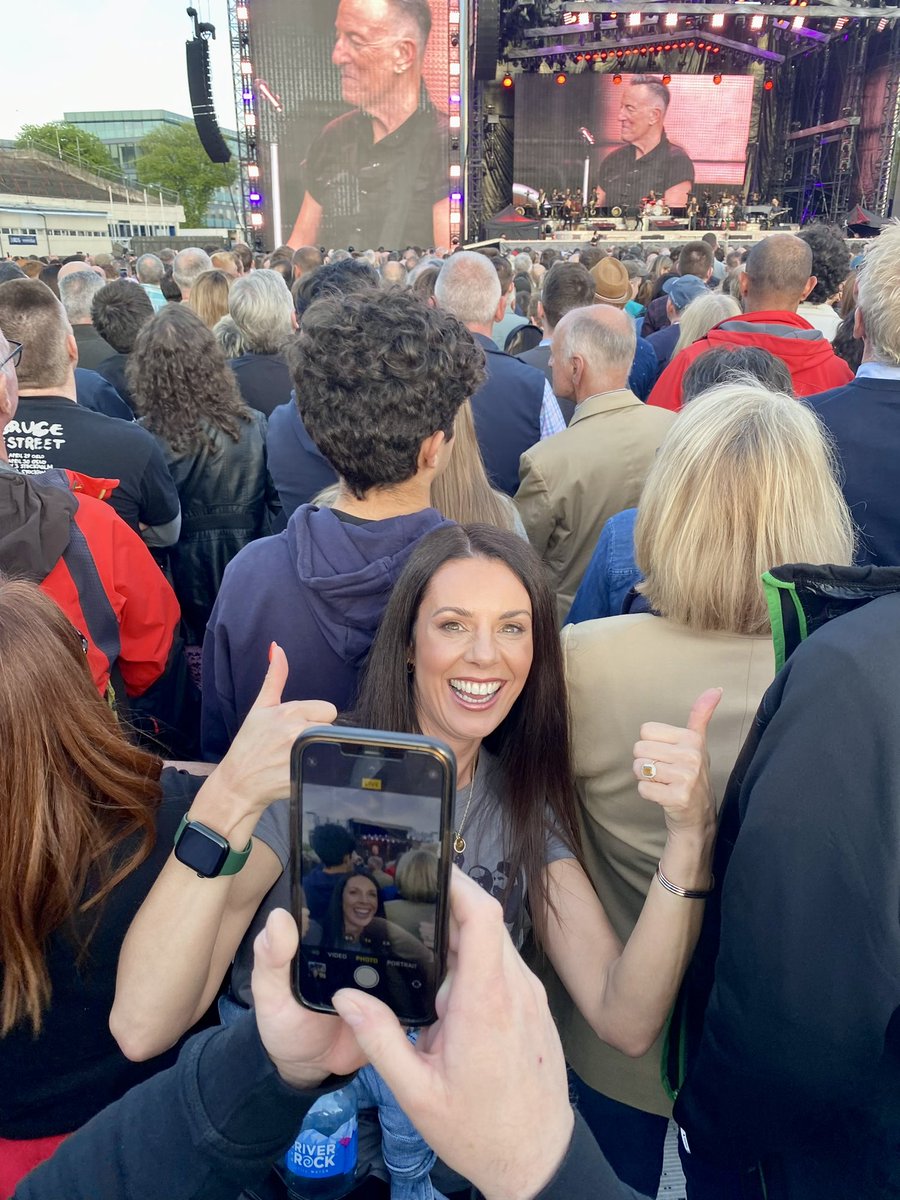 Bruce &amp; E Street Band never fail! Blessed to be part of their journey again. #brucespringsteen #brucespringsteen2023 #rdsdublin