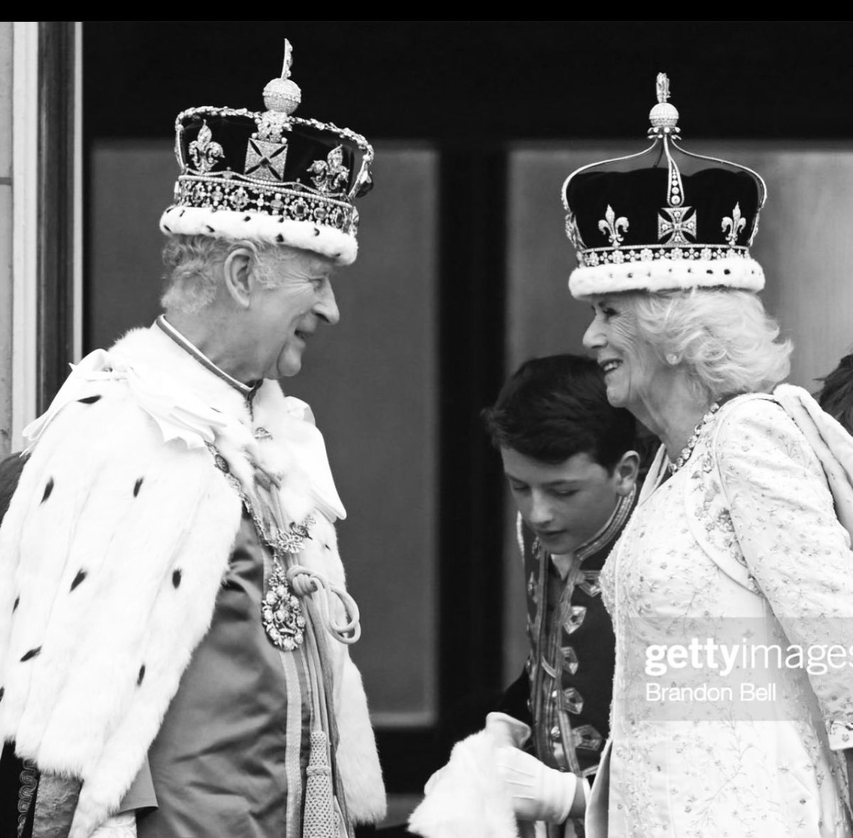 #KingCharleslll with his beloved #QueenCamilla on his #Coronation