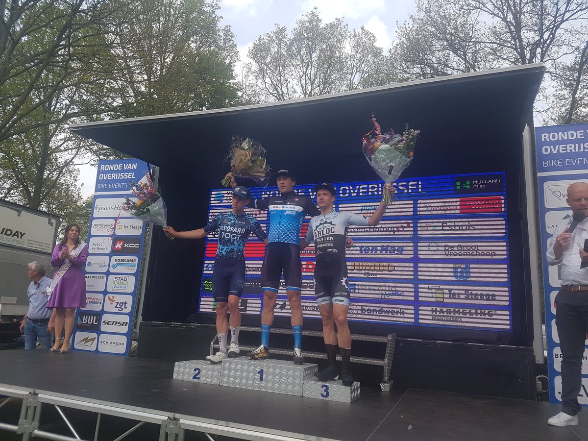Het podium 1. Vermeltfoort 2. Teutenberg 3. Pluto