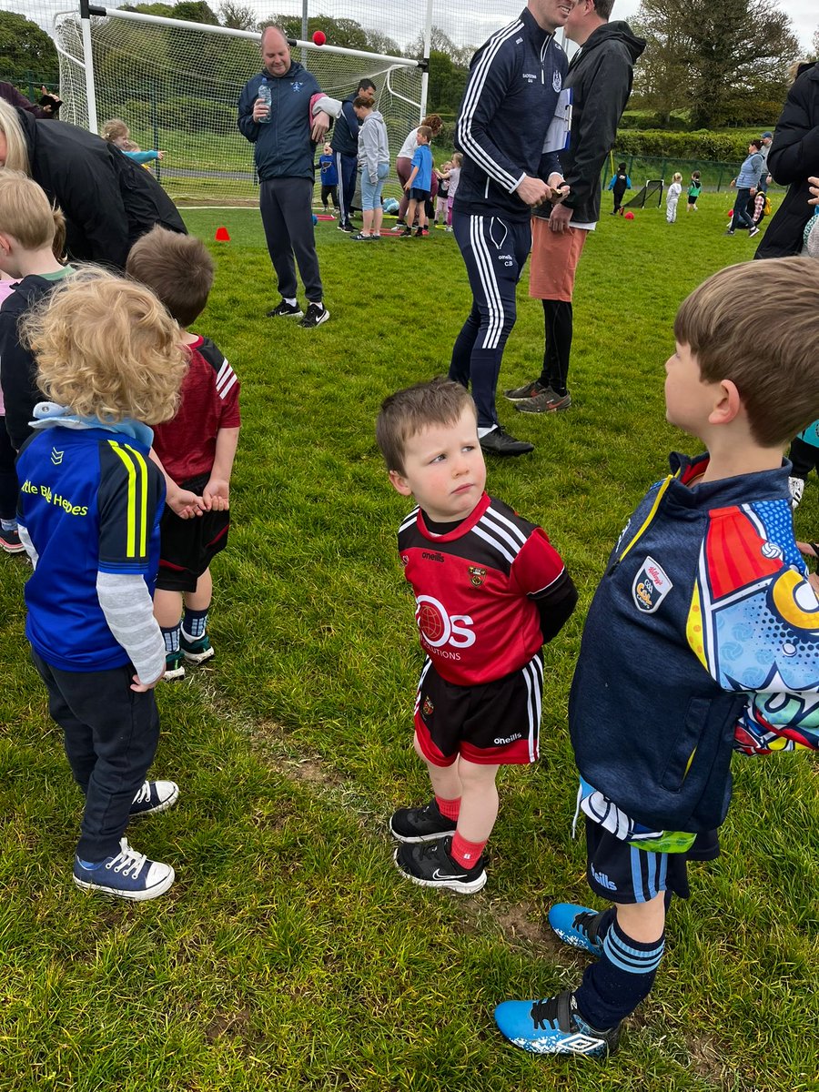 Shea sizing up the competition at his first training season in ⁦<a href="/KildareGAA/">Kildare GAA</a>⁩ sporting the ⁦<a href="/OfficialDownGAA/">Official Down GAA</a>⁩ colours