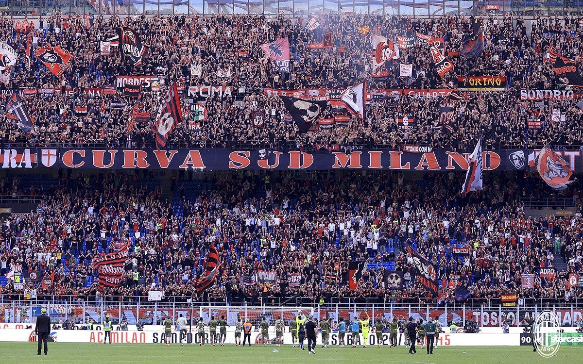 acmilan's tweet photo. Wow. 😍❤️🖤

#MilanLazio #SempreMilan https://t.co/x1xWvKtUoc