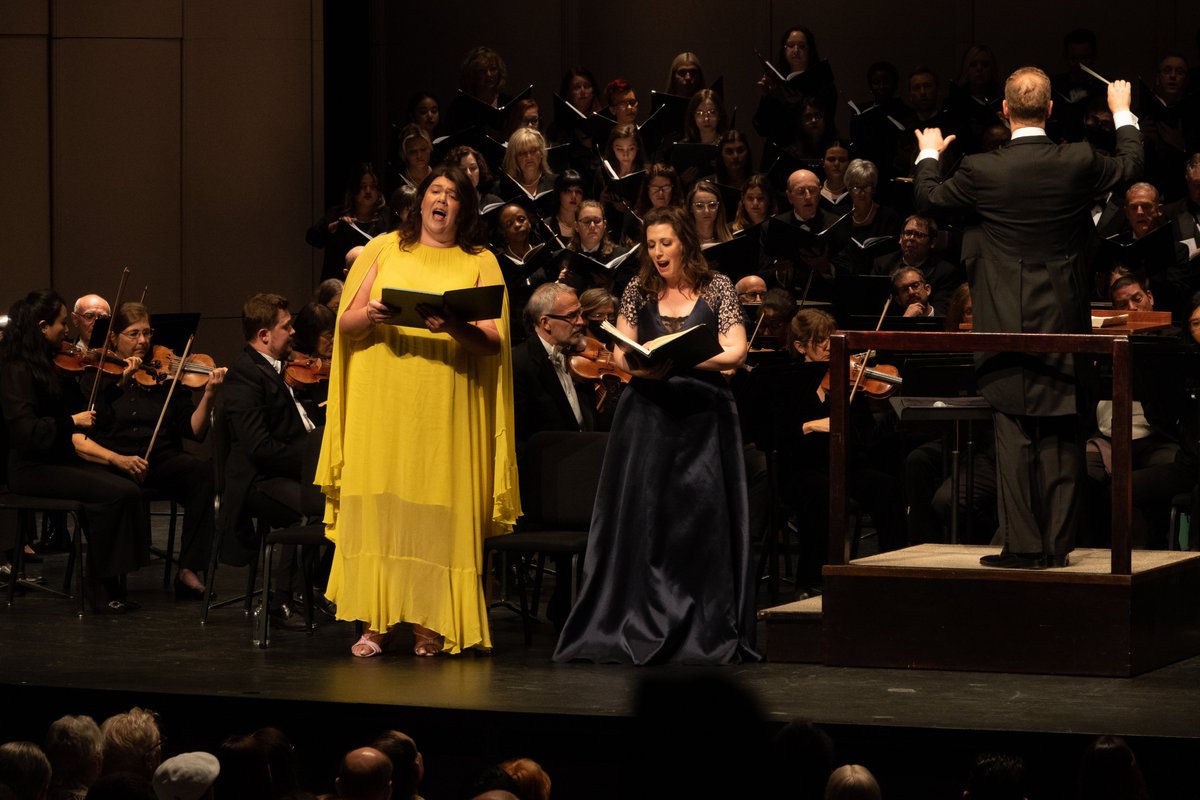 FlaOrchestra's tweet photo. Step back into some of the unforgettable moments from Mendelssohn's Elijah last night through these photos! 

And the best part? 

We continue our performances tonight and tomorrow 🎵

Tickets: https://t.co/GI4E2BGJSZ https://t.co/JmwBPVnYjC