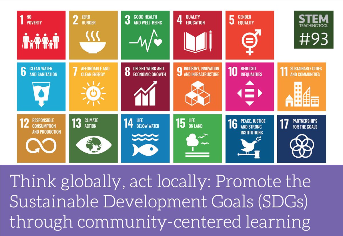 Philip Bell (@philiplbell) on Twitter photo PLS RT #NGSSchat
This ⚡️NEW <a href="/STEMTeachTools/">STEM Teaching Tools</a>⚡️ shows how to promote <a href="/UN/">United Nations</a> Sustainable Development Goals through community approaches to #SciEd — with tons of practical guidance for supporting ecological, human & economic health. #GlobalGoals #SDGs #NGSS
➡️ stemteachingtools.org/brief/93 PLS RT #NGSSchat
This ⚡️NEW <a href="/STEMTeachTools/">STEM Teaching Tools</a>⚡️ shows how to promote <a href="/UN/">United Nations</a> Sustainable Development Goals through community approaches to #SciEd — with tons of practical guidance for supporting ecological, human & economic health. #GlobalGoals #SDGs #NGSS
➡️ stemteachingtools.org/brief/93