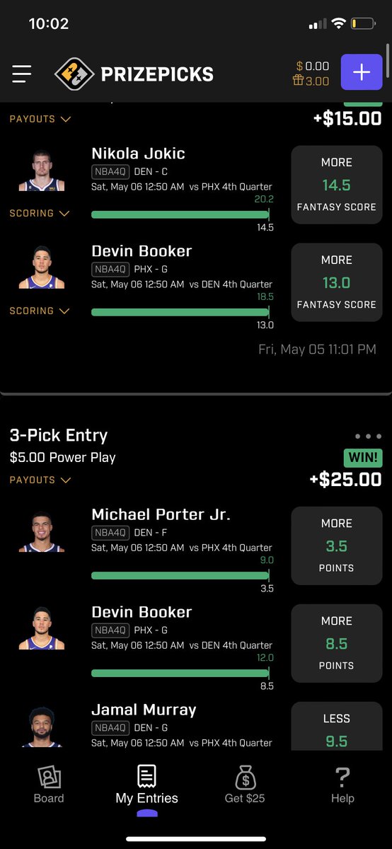 What a Friday 🔥🥳 Cashed out all My premium plays, in the channel 🙌🏾 #GaffleLocks🩶#PrizepickFantasy #ToniLocks🔒 #PremiumPlays #NBA #PlayoffMode  #PremiumCash✅ #FlexFriday