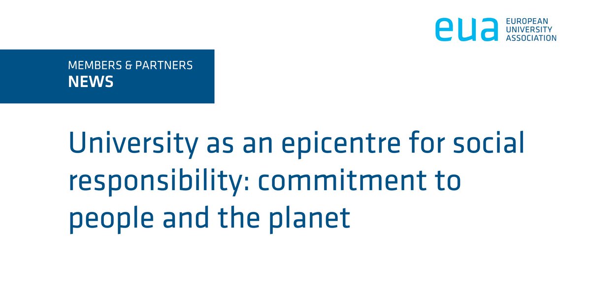 euatweets's tweet photo. #EUAmember Universidade Católica Portuguesa at Porto 🇵🇹  will host the International Conference “University as an epicentre for social responsibility: commitment to people and the planet”, on 19-21 June 2023.
https://t.co/1pPBOVr9Ws https://t.co/fftQyNJH8o