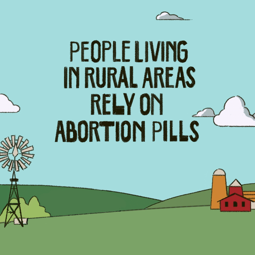 PPact's tweet photo. The abortion pill may be the only way people living in rural areas can get abortions. Taking mifepristone — a commonly used abortion pill — off the market will force people in rural areas to jump over hurdles to get health care. Abortion is health care, no matter where you live. https://t.co/k5g8vY7wUE