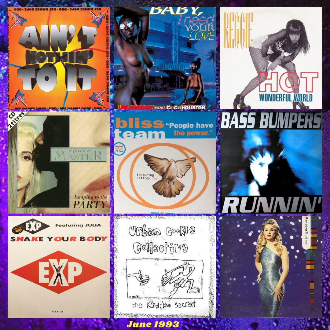 Eurodance_Story's tweet photo. June 1993 singles : you can choose only one of them. Which one ?

#eurodance #releasesingle #june1993 https://t.co/w88Jh8pVNM