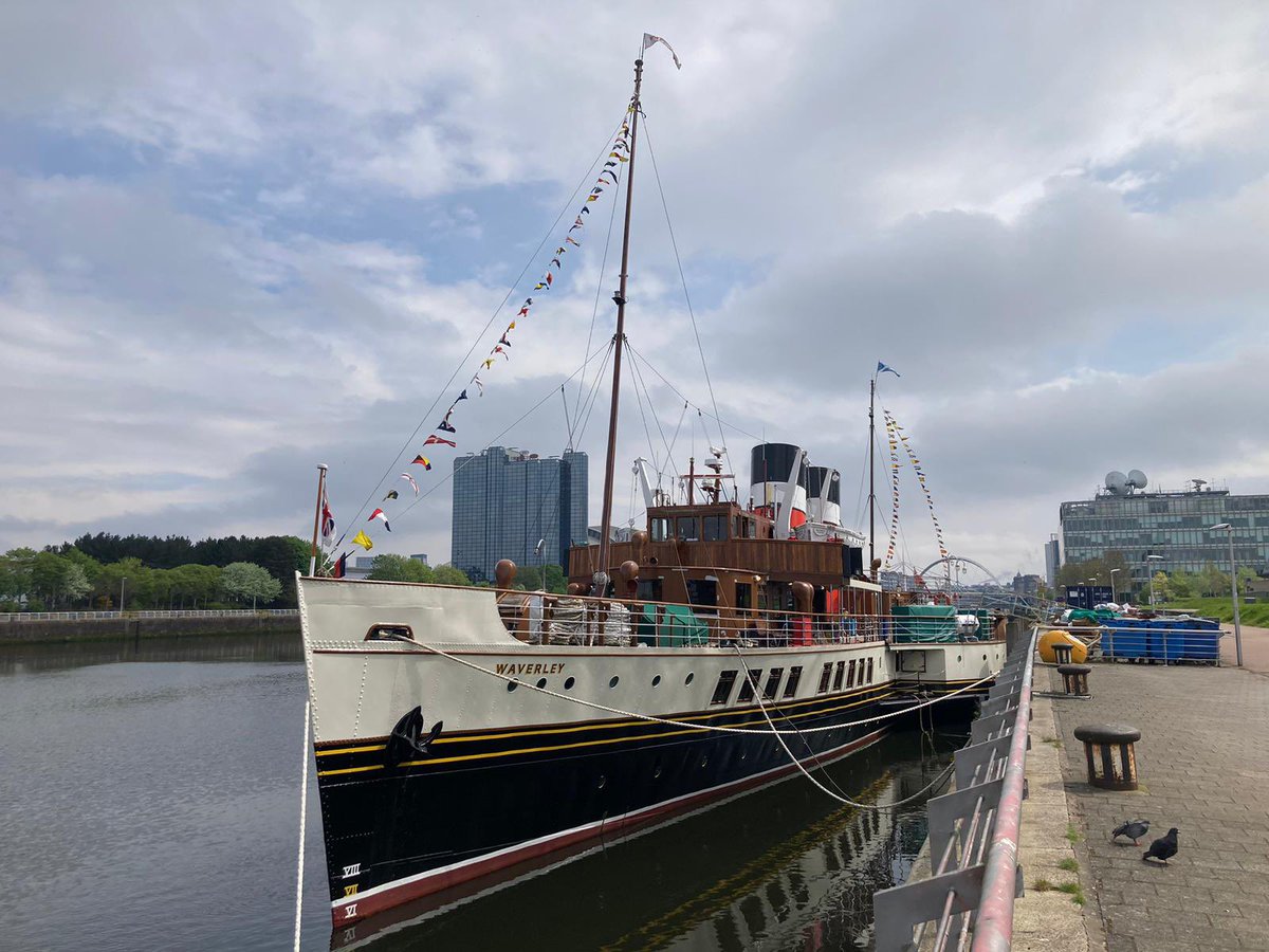 Paddle Steamer Waverley tweet media