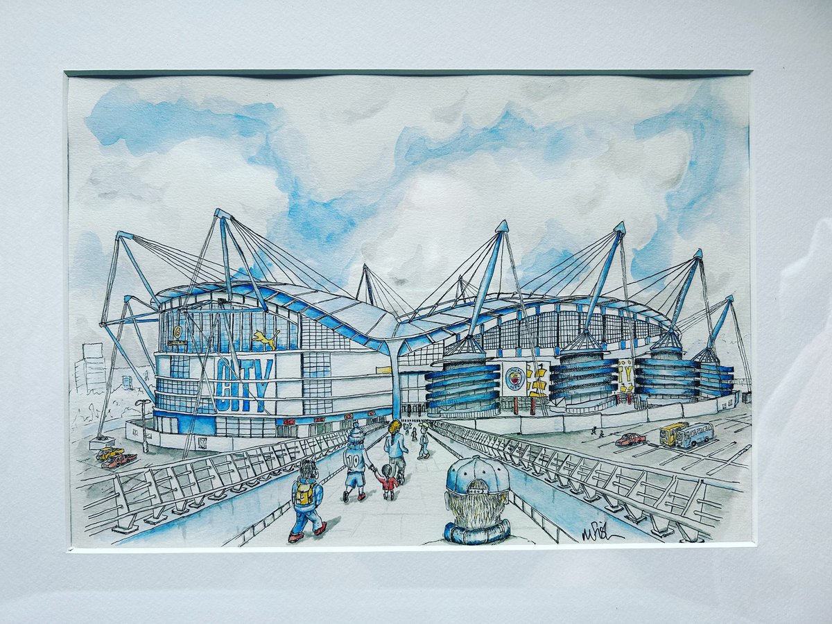 <a href="/LUFC/">Leeds United</a> vs <a href="/ManCity/">Manchester City</a>. Whoever you want to win why not celebrate/ commiserate by purchasing an awesome print of <a href="/EllandRoad/">Elland Road</a> or the Etihad from my Etsy store. Link in my bio.
