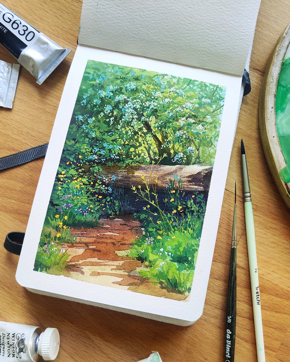 Green is finally returning! ☺️🌿✨