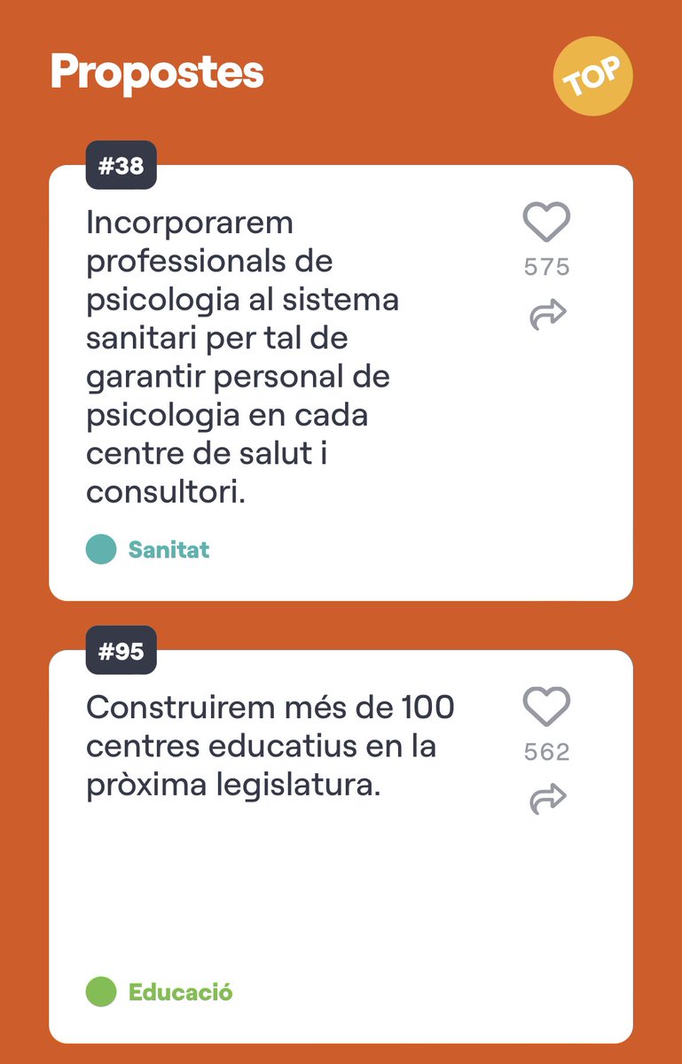 compromis's tweet image. Ja pots consultar el nostre programa electoral.

En total, 1.100 propostes sobre tot el que importa.

👉 pertotelqueimporta.com