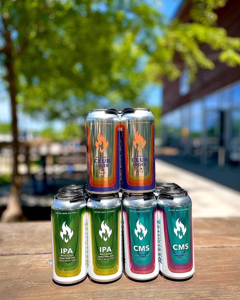 Warm weather is here!! ☀️ Grab 16oz 4-pack cans for all your outdoor Active Beer Culture plans! instagr.am/p/Cr56dfGupd8/