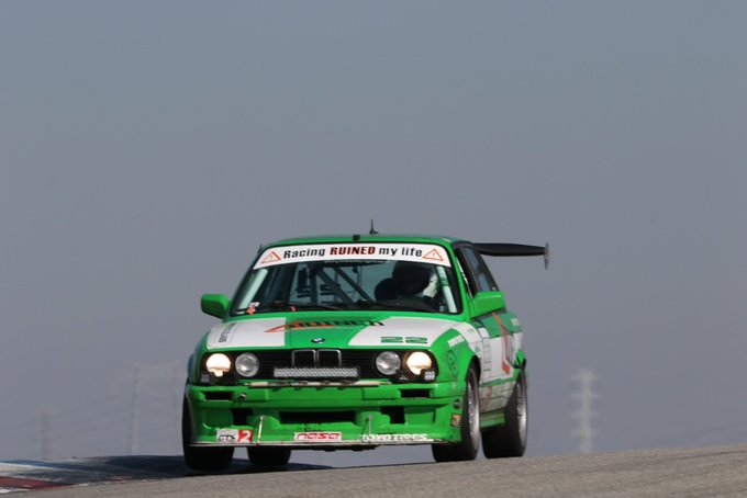 Running this car today and tomorrow at Willow Springs International Raceway with the team Racing ruined