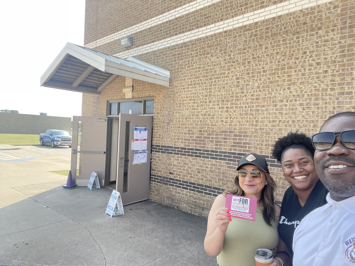 JenGarciaOMS's tweet photo. ELECTION DAY!! Come by O’Banion Middle School..polls are open until 7pm, be a voter! https://t.co/8ulwRDttzQ
