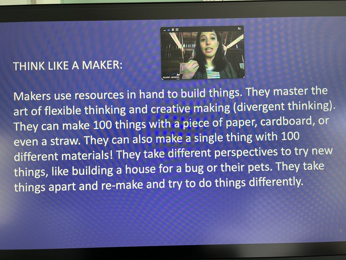 Azi from <a href="/TheGiantRoom/">The GIANT Room</a> sharing how to teach with the #Maker perspective when learning about computer science, computational thinking and creativity!  <a href="/CSforAllNYC/">CSforAllNYC</a> #SEPjrNYC <a href="/csta_nyc/">CS Teachers Association NYC Chapter + CSForNY</a>