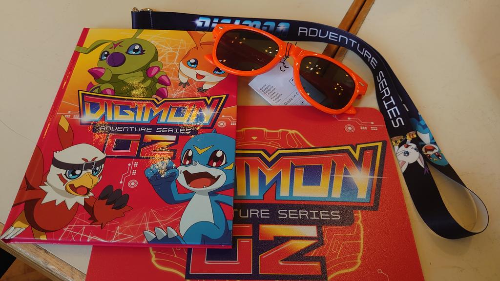 Today was the second Adventure Series, a community organised Digimon Tournament in Germany. Over 200 players, branded merch and the german voice actor of Davis in person for signings, as well as the voice actor of Piyomon and Lalamon was well worth the travel!