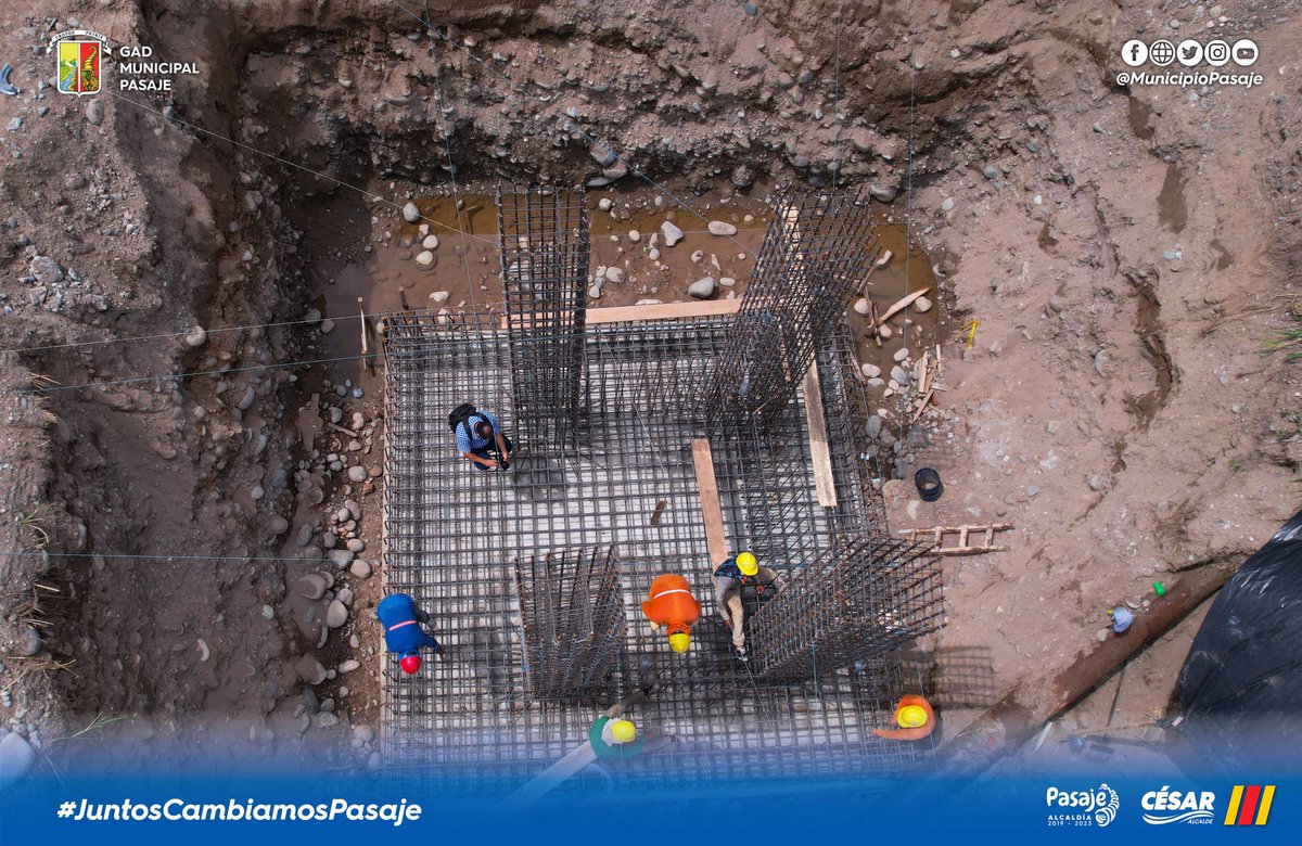 municipiopasaje's tweet photo. Con el paso elevado se habilita el abastecimiento de 200 litros por segundo con la nueva tubería desde la planta a los reservorios, esto garantizará la distribución de agua potable a todos los barrios.

#agua #vida #salud #bienestar #desarrollo #inversion #trabajo #Beneficios https://t.co/FkGJYJS7cr