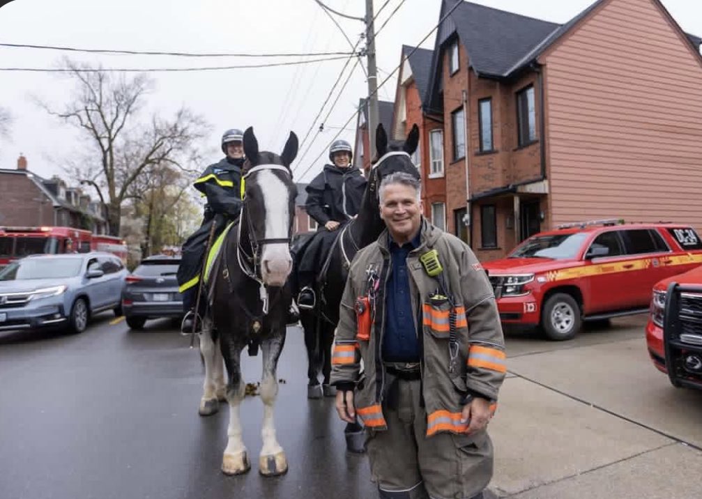 Toronto Police Mounted Unit tweet media