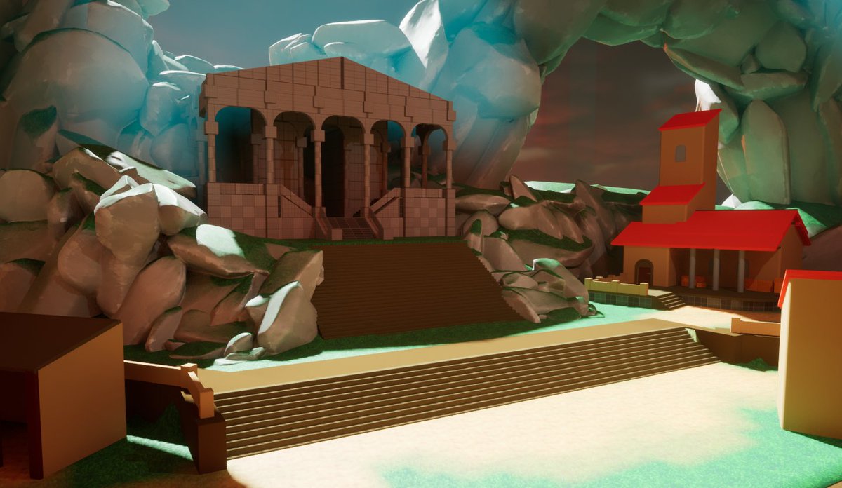 Nora_GameDesign's tweet image. Here some screenshot of the progress of the project, some Light Test for the environment 😁#ScreenshotSaturday #steamgame #gaming #gamedev #leveldesign