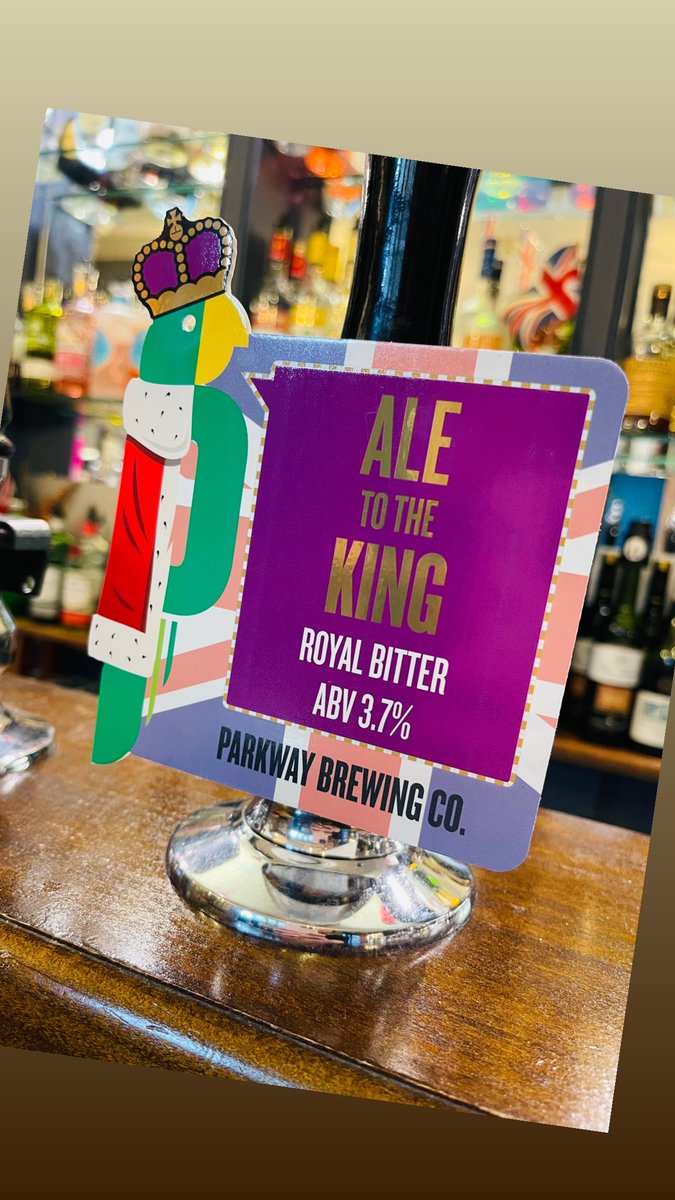Come and Try a Pint Of Ale to the King! 🍻🤴🏽🇬🇧<a href="/ParkwayBrewing/">Parkway Brewing Co</a>