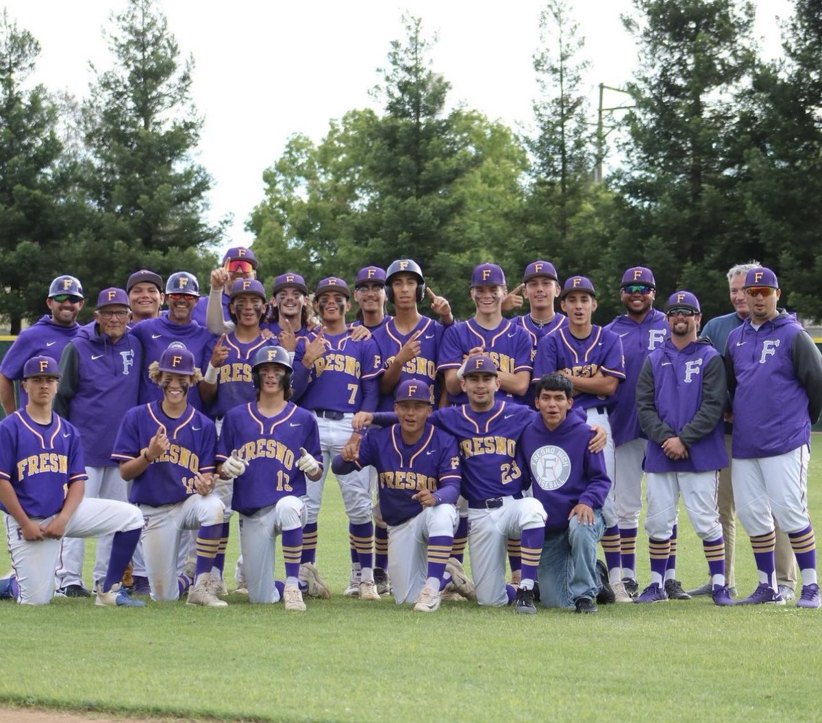 fresnobaseball's tweet photo. Huge Congratulations to our Varsity and JV teams on being 2023 NYL Champions! Proud of these guys! https://t.co/mc63udY2zz