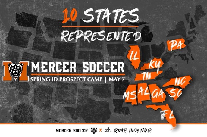 MercerWSoccer's tweet photo. 𝐒𝐚𝐟𝐞 𝐭𝐫𝐚𝐯𝐞𝐥𝐬 𝐭𝐨 𝐌𝐚𝐜𝐨𝐧! 🐻🚙✈️

Excited to welcome players from ten different states to our campus this weekend, as well as college coaches from all three divisions! ⚽️

#MUWS | #RoarTogether | #GoBears https://t.co/ARVXN1GPrK