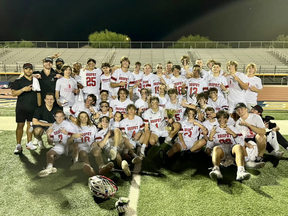 Congrats to <a href="/BCPLacrosse/">Brophy Prep Lacrosse</a> last night’s win! Back to Back State Champs!! #ALL