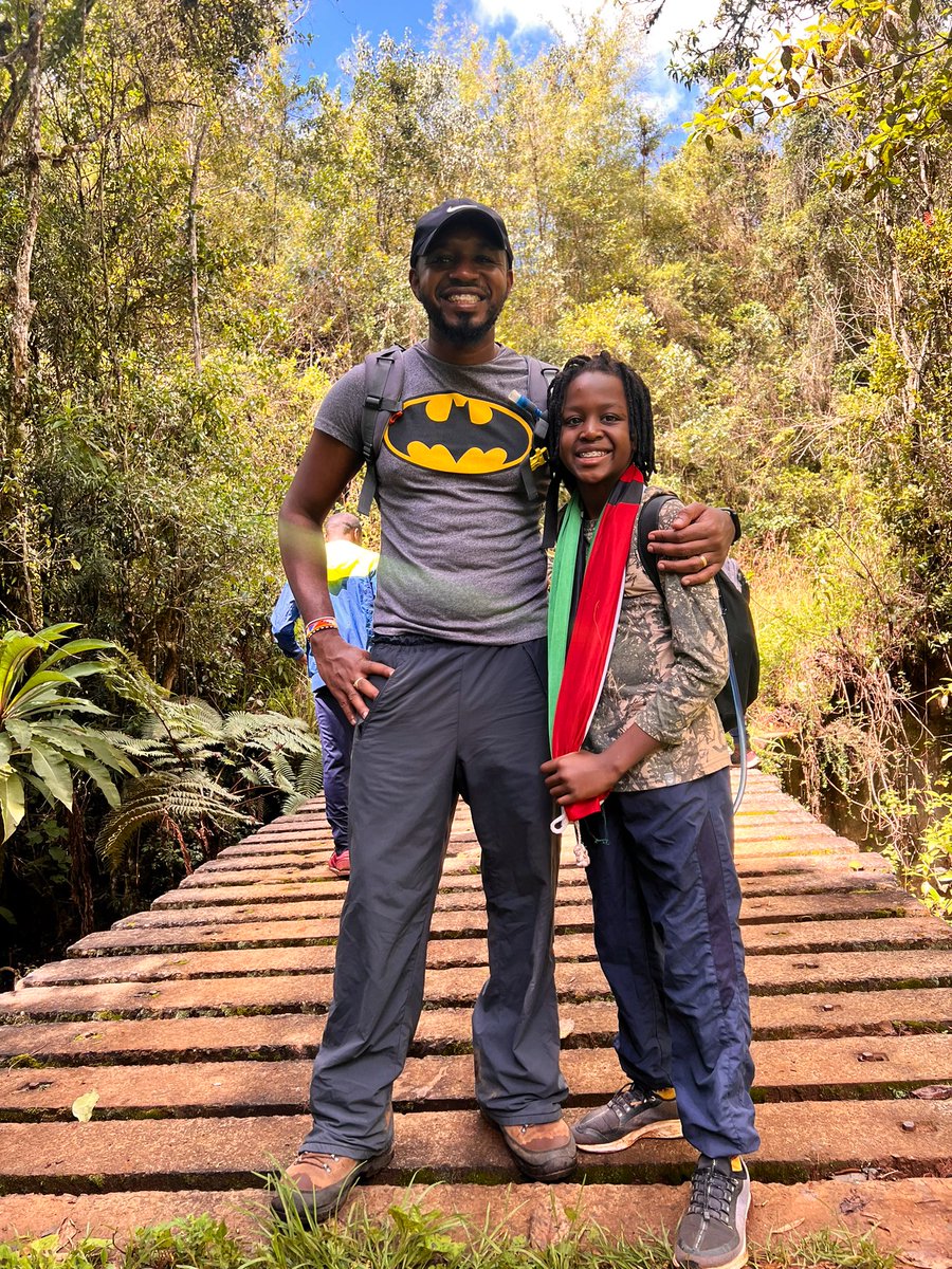 bonifacemwangi's tweet photo. We are stepping on a bridge built in 1954 by the colonial government. This is the road they used to travel from Gatundu to Nyandarua. The bridge is still standing. A great piece of engineering. https://t.co/SuGZ907vtG