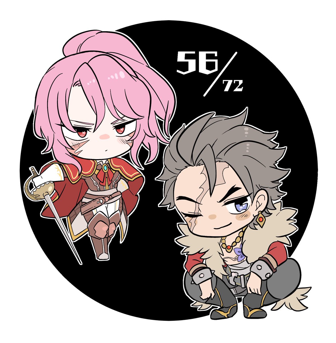 「メギドの日まで「あと56日!」」|ヨサク🎨のイラスト