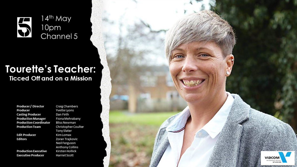 TOURETTES TEACHER Ticced off and on a mission CHANNEL 5 SUNDAY 14th MAY So my second tv show is here and will be hitting your screens in 8 days! #tourettesteacher #theteacherwithtourettes #neurodiversity #disability #teach #educate #inspire
