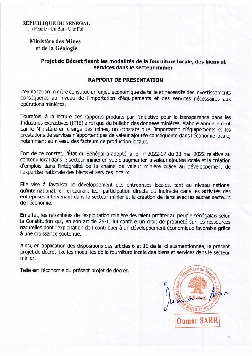 ITIE SÉNÉGAL tweet media
