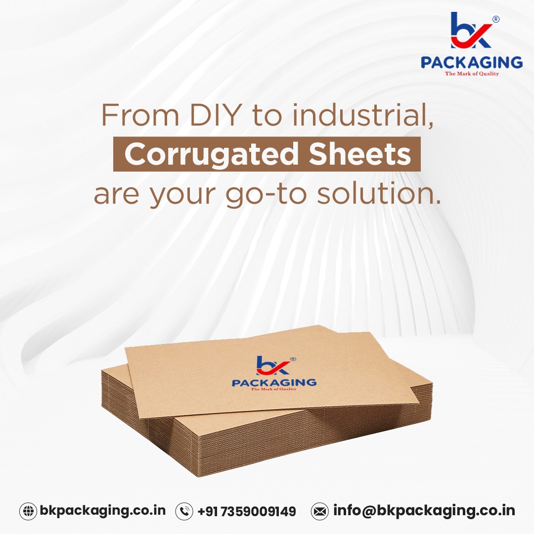 packaging_b's tweet photo. Looking for a versatile and durable material for your next project? Look no further than corrugated sheets!
.
Give us Call on +91-7359009100
Mail us on: info@bkpackaging.co.in
For more Info Visit https://t.co/Az9Fq07EBx
.
.
.
#BKPACKAGING📦 #corrugatedsheets https://t.co/mSss2bvnCJ