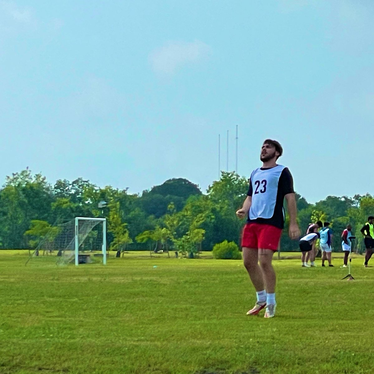 Love spending a Saturday morning  watching some of my favorites at rugby tryouts. I missed this.