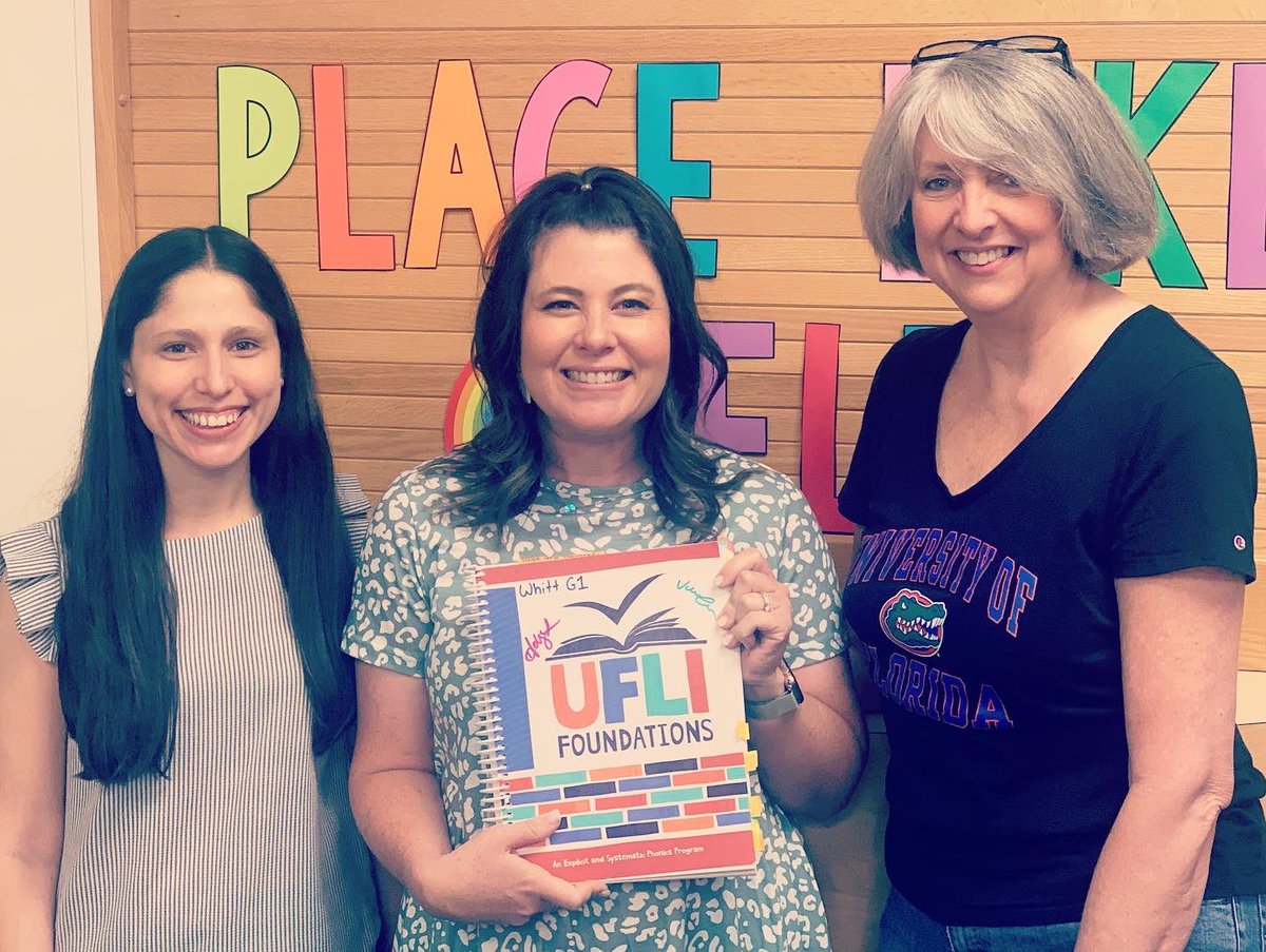 SeeJenTeach's tweet photo. Grateful for the opportunity to learn from these two great ladies this week, @ValContessePhD  and @HollyLanePhD. I believe that #UFLI is the missing piece that teachers have been needing all of these years to grow successful readers! So excited to teach it, now, with fidelity. https://t.co/sNAUZs5GMy