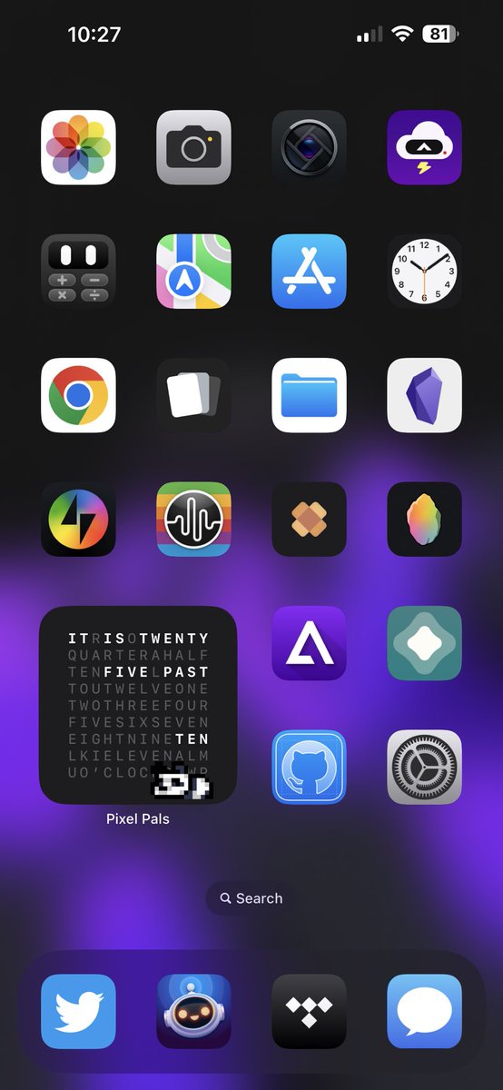 CosmicRa1n's tweet photo. Show me your Home Screen 

#iPhone #Homescreen #Setup #Apps #Widgets https://t.co/MvP4CqopMj