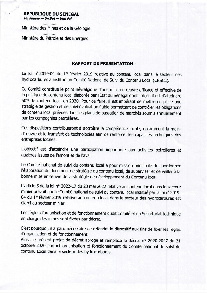 ITIE SÉNÉGAL tweet media