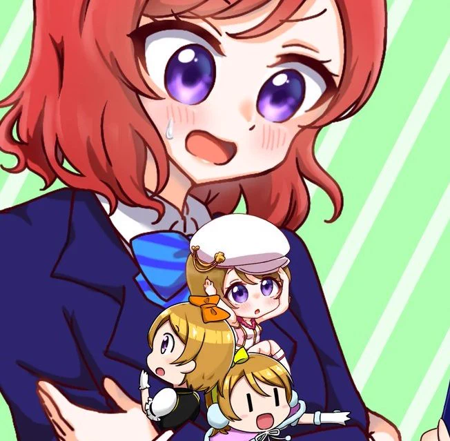 こちらの合同にたでまる。さん()と組んでイラストで参加してます〜!なんと巻頭カラー!!!  2人とも花陽推しということでかよちん大量発生させました! その名も小泉白米同好会!よろしくお願いします #タッグ合同