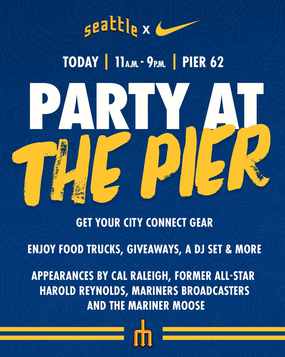 Seattle Mariners on Twitter "See you at Pier 62! Stop by the Pier