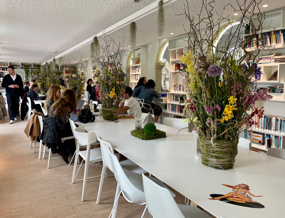 alaserpente's tweet photo. Une médiathèque musée aussi belle que confortable, une offre de collections (livres, jeux, films…), d’expositions et d’animations riche et variée : envie de voir des  @Franciscaines_  partout https://t.co/EWgPYrF54y