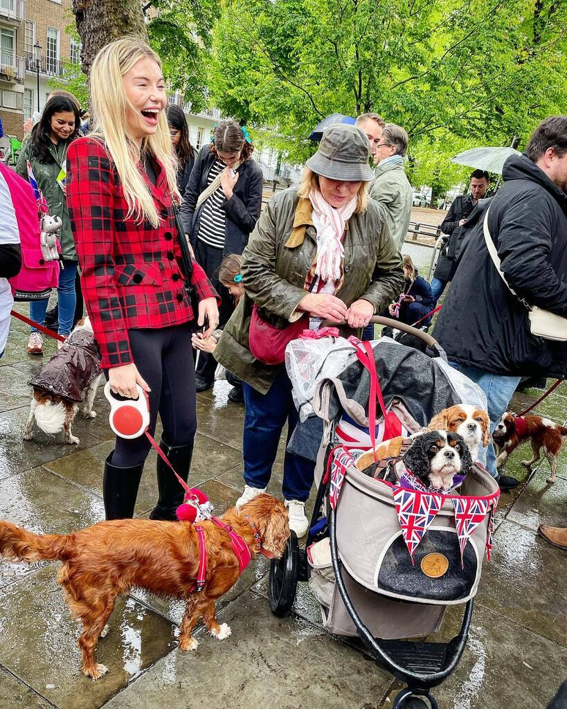 malumpfy's tweet image. The 100-plus Cavalier King Charles Spaniel Pup Parade at the Kings Road Coronation Party this arvo, it may have rained dogs and cats, but great fun was had by all! Topped off by a flypast by the Red Arrows 

#rainingcatsanddogs #pupparade #cavalierkingch… instagr.am/p/Cr6BzFgo5_2/