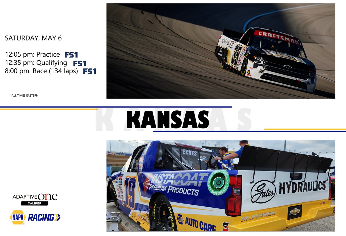 Full speed or nothin' in Kansas!

#NASCAR #HeartofAmerica200