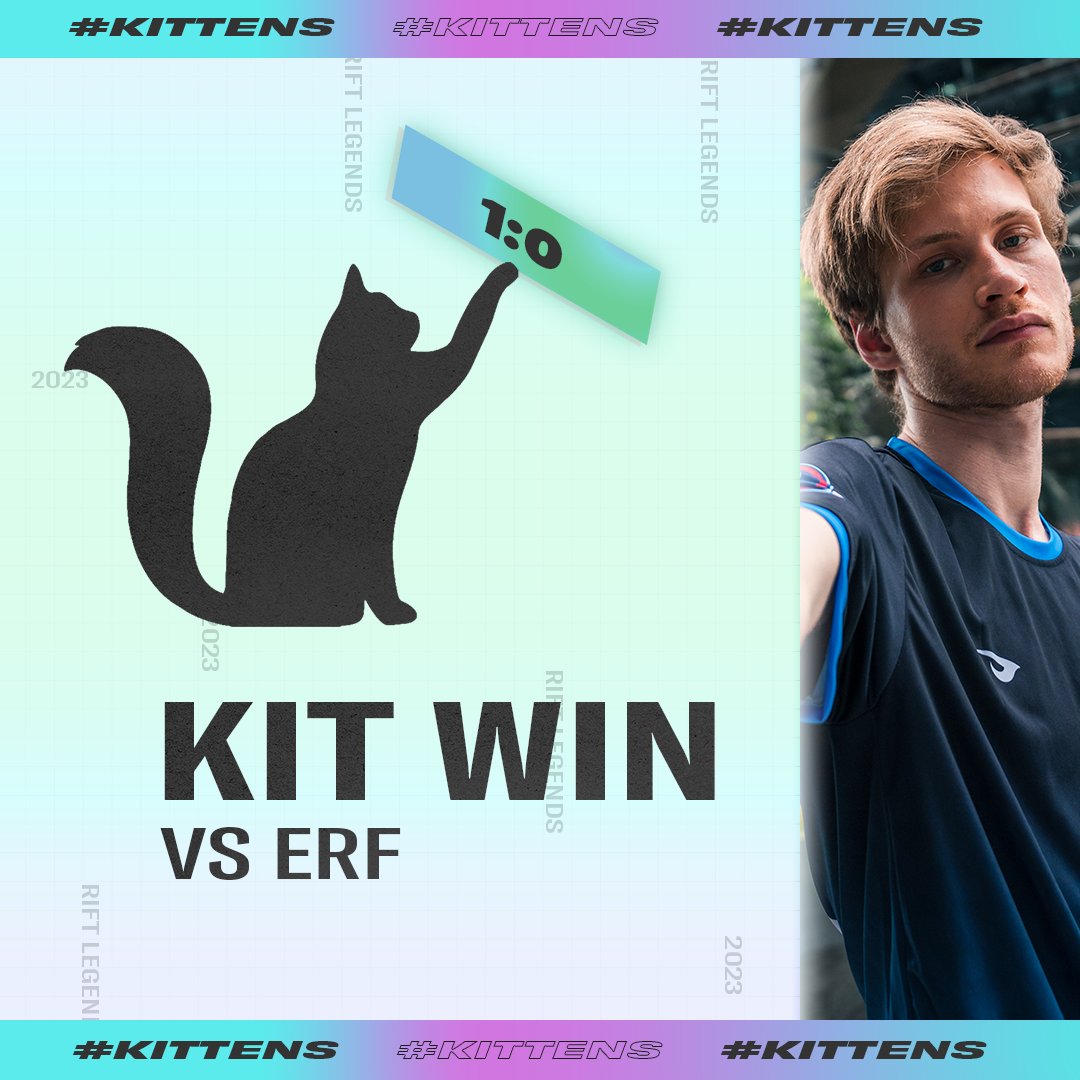 TeamKittens_wr's tweet image. Striking first, two to go!
  
#RiftLegends | #KITWIN | #WildCircuit