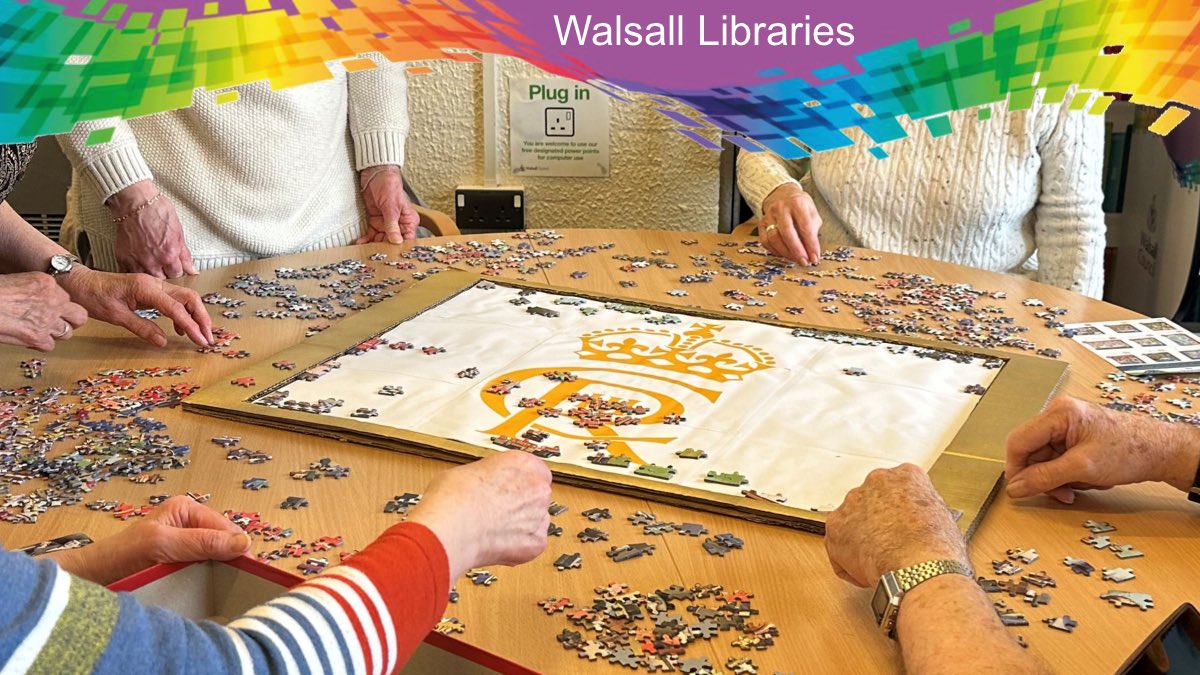 Walsall Libraries (@walsalllibrary) on Twitter photo Look at out for our community #Coronation jigsaw at libraries across #Walsall borough. Look at out for our community #Coronation jigsaw at libraries across #Walsall borough.