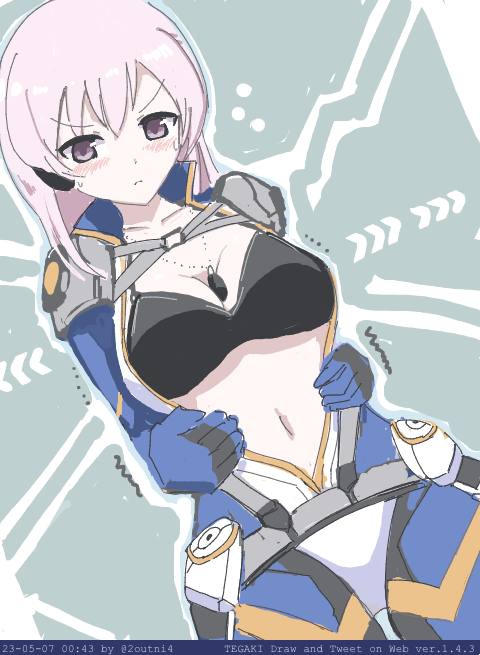 「パイロットスーツが入らない 新居浜いずな #駅メモファンアート #tegaki_」|24のイラスト