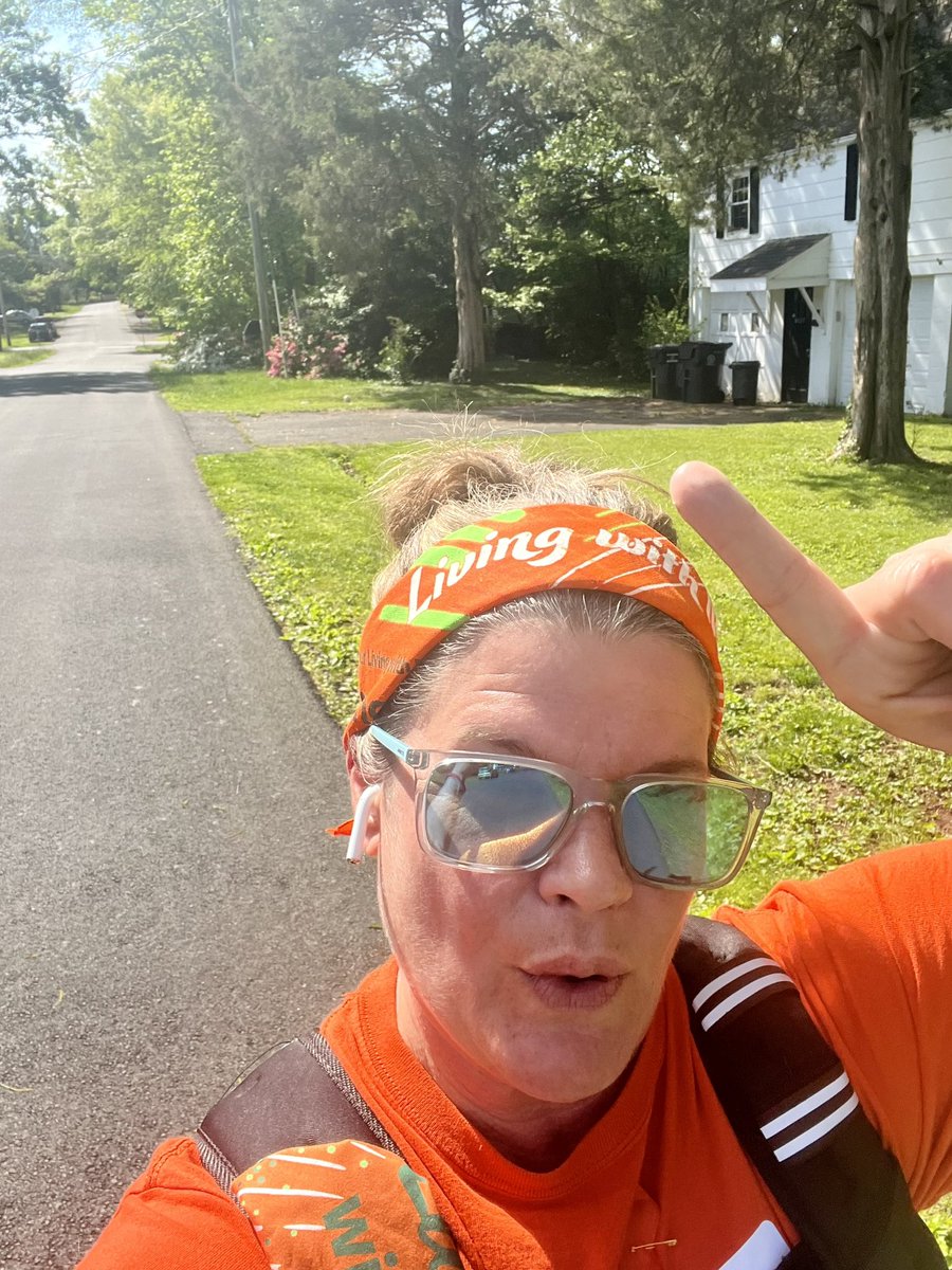 Jodijsings's tweet photo. Awesome morning at the Walk MS event in Manassas, thanks to everyone who donated to the event 🧡#msisbs https://t.co/ZZ4G6JXmvZ