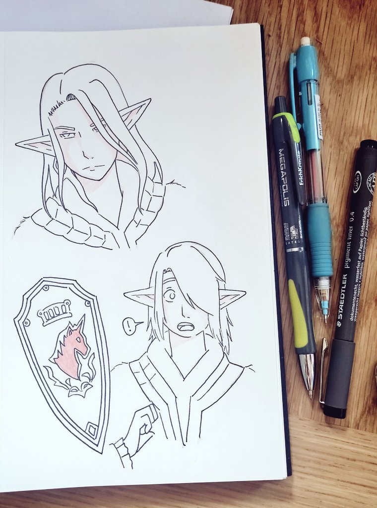 wolShymna's tweet photo. Today I offer: Elezens. Tomorrow? Who knows.
#Elezen #Aymeric #Artoriel #Emmanellain #Heavensward #FFXIVART #FFXIV https://t.co/IEYY6qzRYf