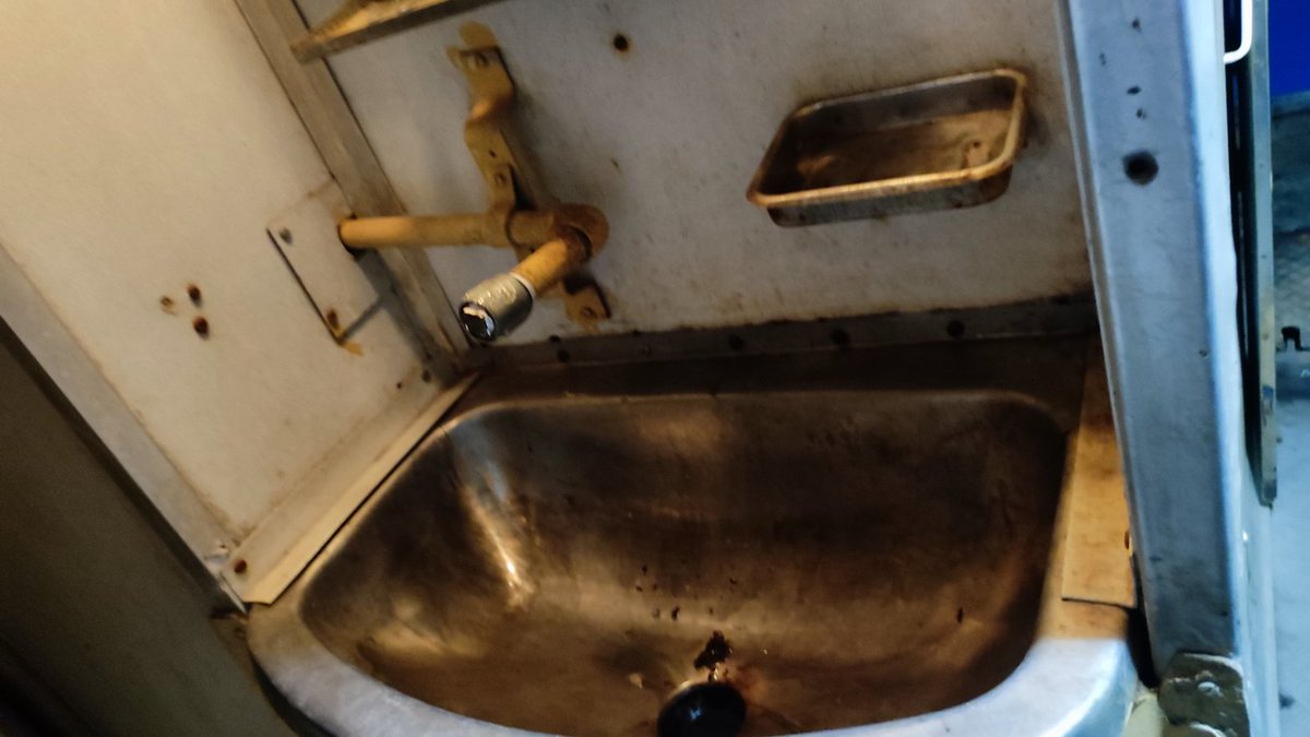 I am travelling  in Train no. 13430 dated 06.05.2023 and my PNR no. Is  2360553571
In A1 Coach one water tape is not working we have to go to the next coach or in the washroom for hand wash, we are facing a problem. 

Please resolve. 
<a href="/RailMinIndia/">Ministry of Railways</a> 
<a href="/AshwiniVaishnaw/">Ashwini Vaishnaw</a>